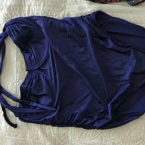 Plus size halter top swimsuit